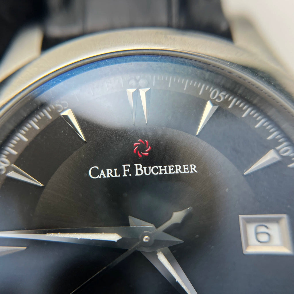 Carl F. Bucherer Manero AutoDate 38mm Full Set