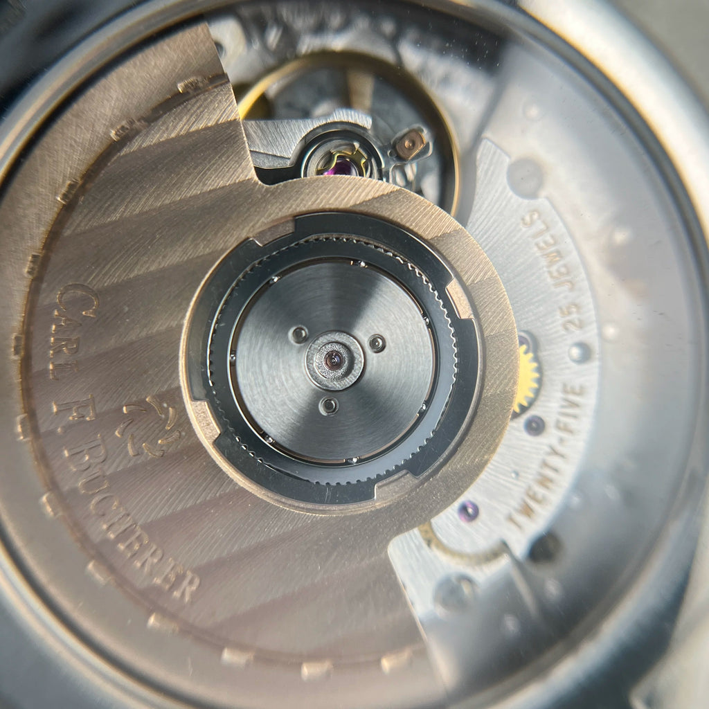 Carl F. Bucherer Manero AutoDate 38mm Full Set