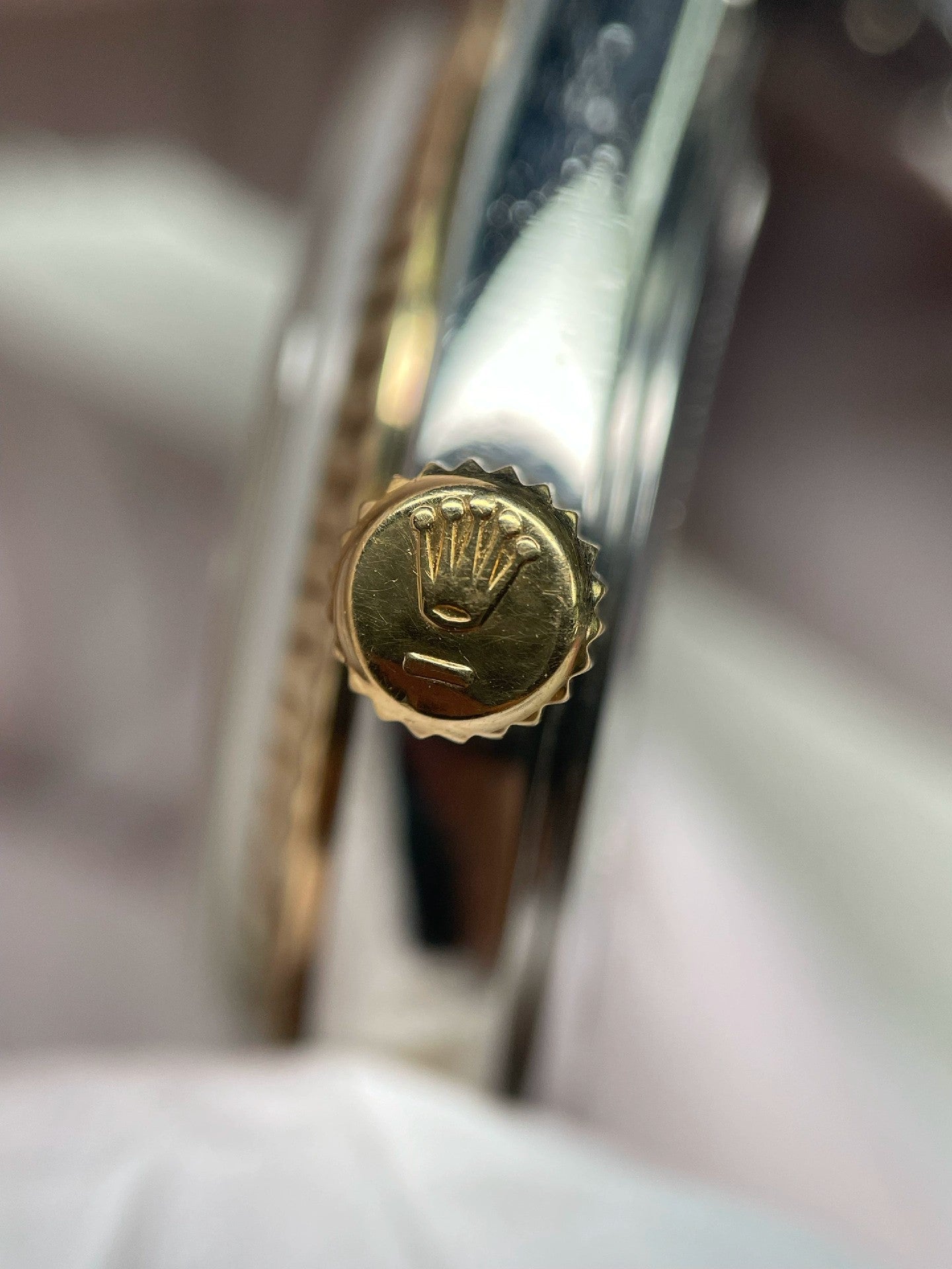 Tudor Prince Date Day 94613 Linen Dial