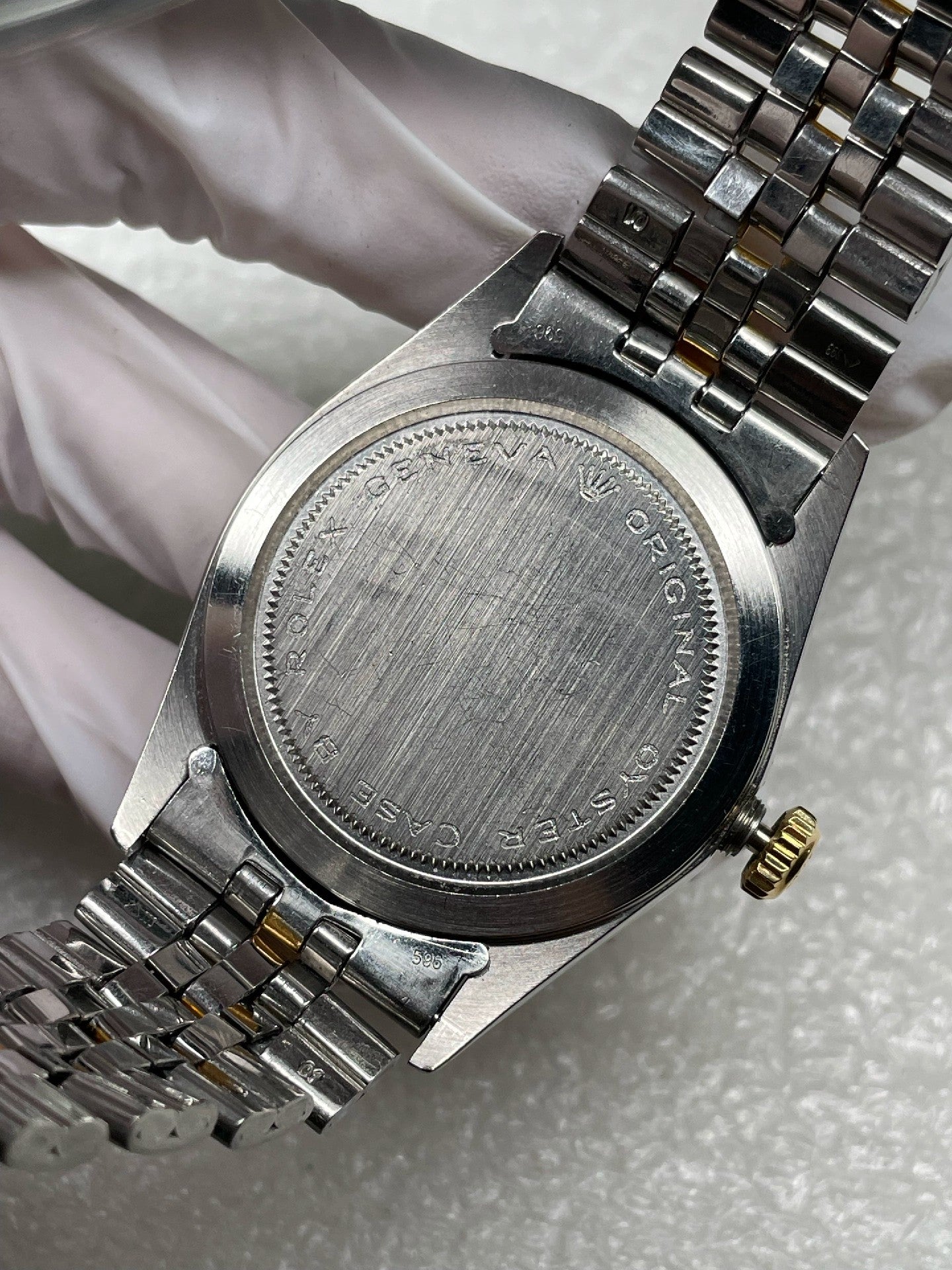 Tudor Prince Date Day 94613 Linen Dial