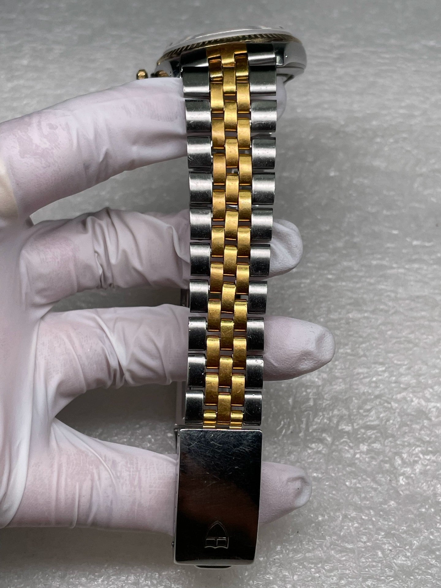 Tudor Prince Date Day 94613 Linen Dial