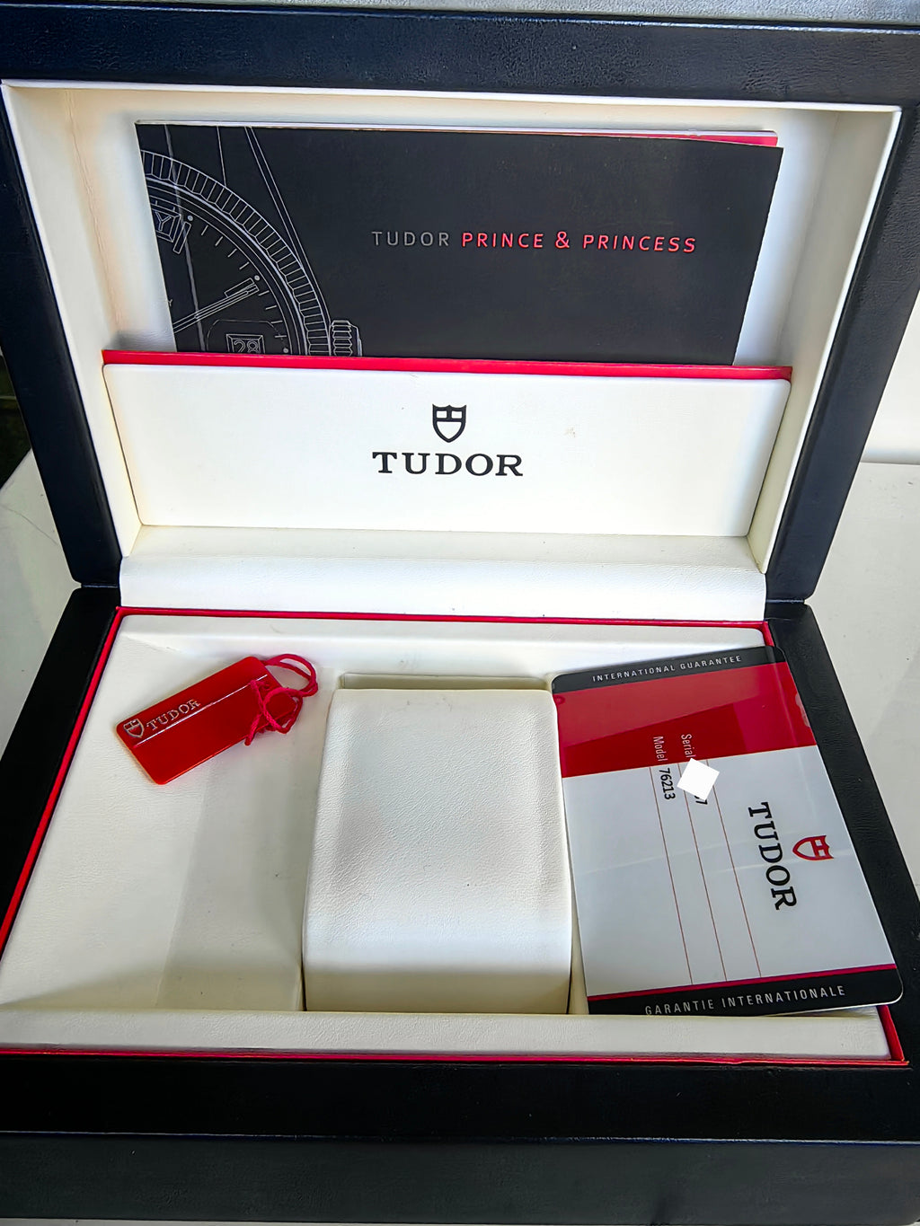 Tudor "Yves Klein Blue" 76213 Prince Date Day Full Set 36mm