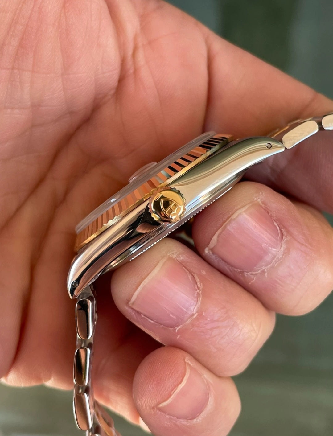 2009 Tudor Prince Date Day 76213 Sunburst Diamond Dial Full Set