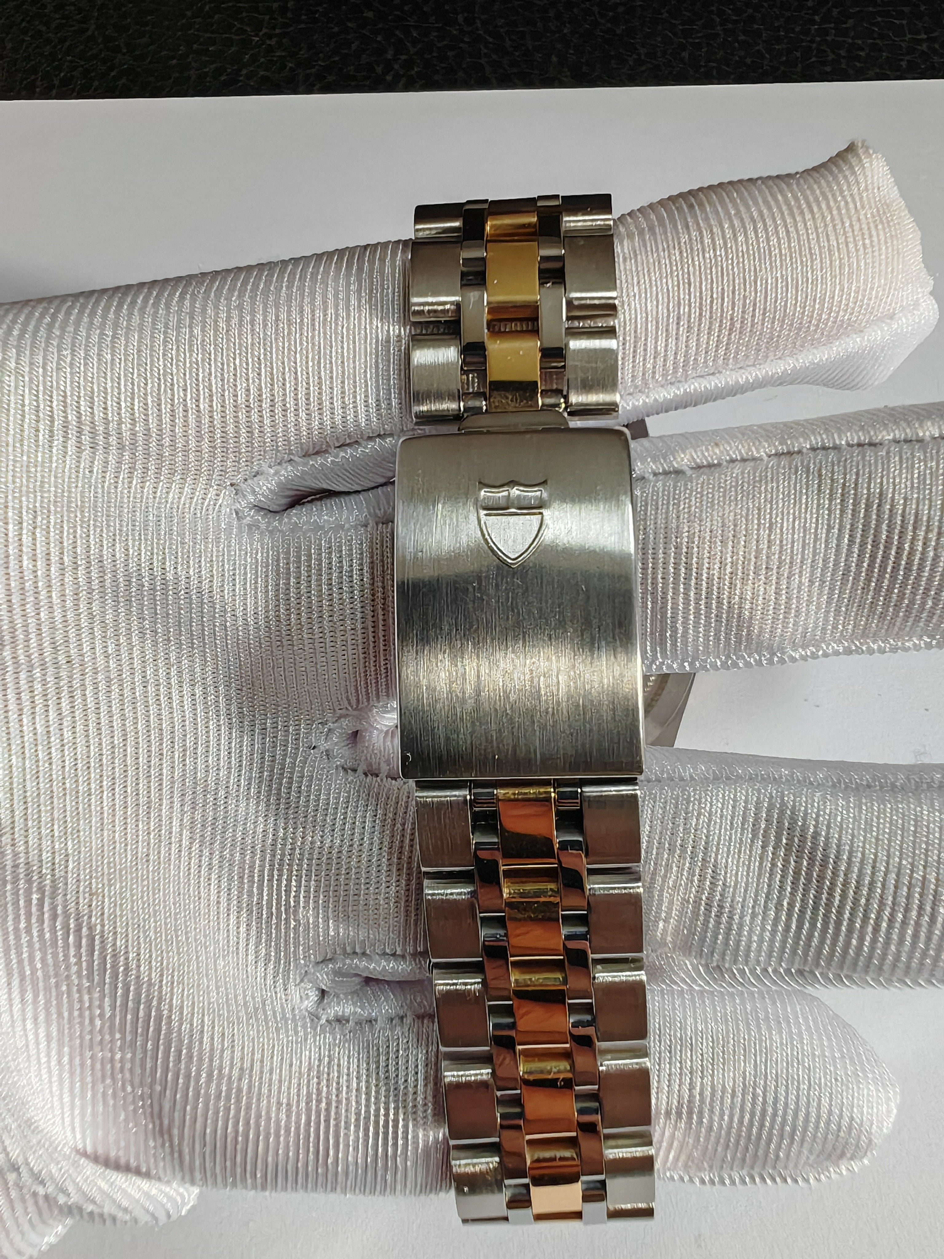 2010 Tudor Prince Date Day Sunburst Dial 76213 36mm Full Set