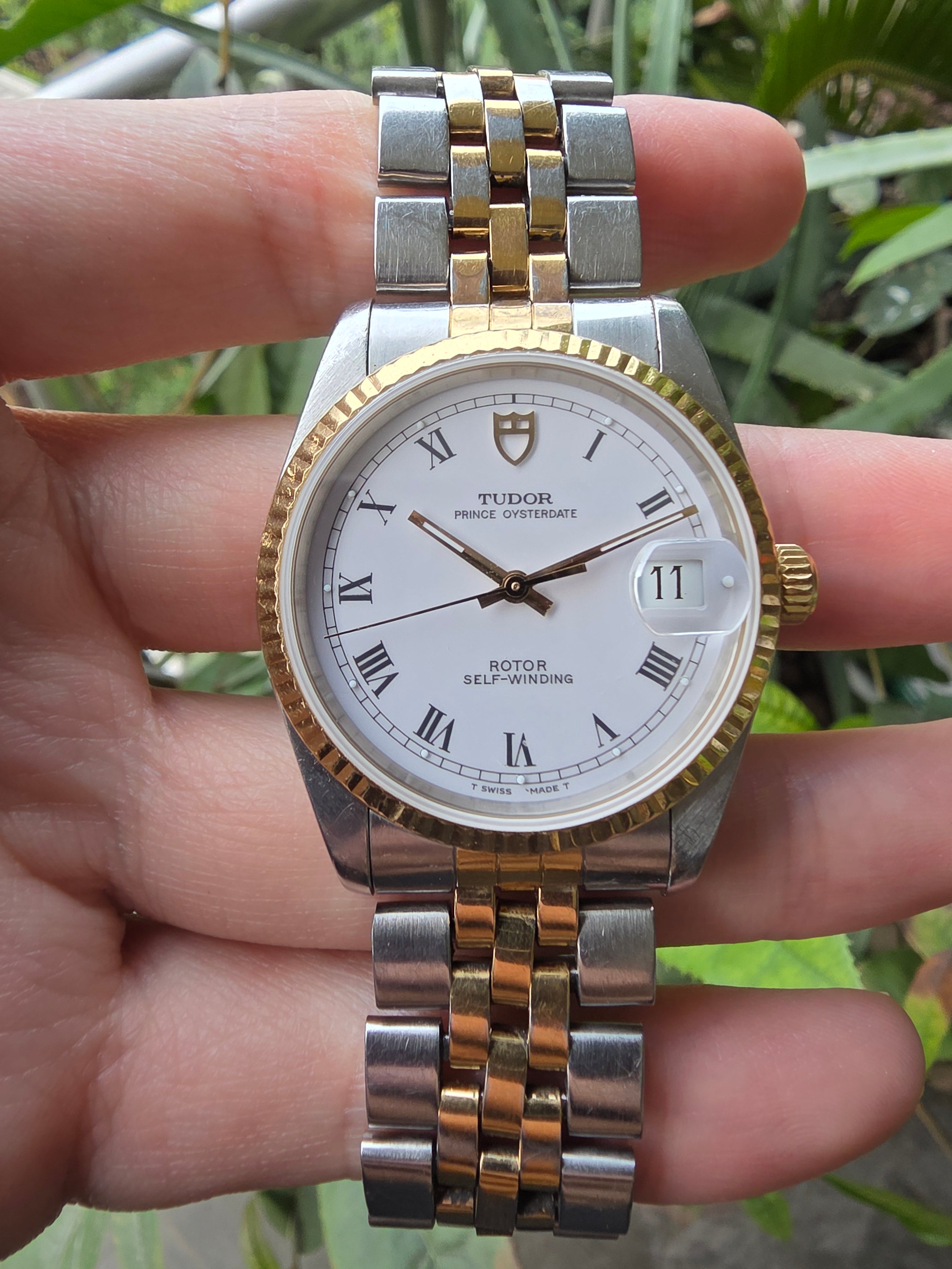 1990s Tudor Prince Oysterdate 74033 Full Set