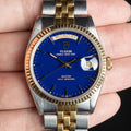 Tudor Vintage "Yves Klein Blue" Prince Date Day 94613