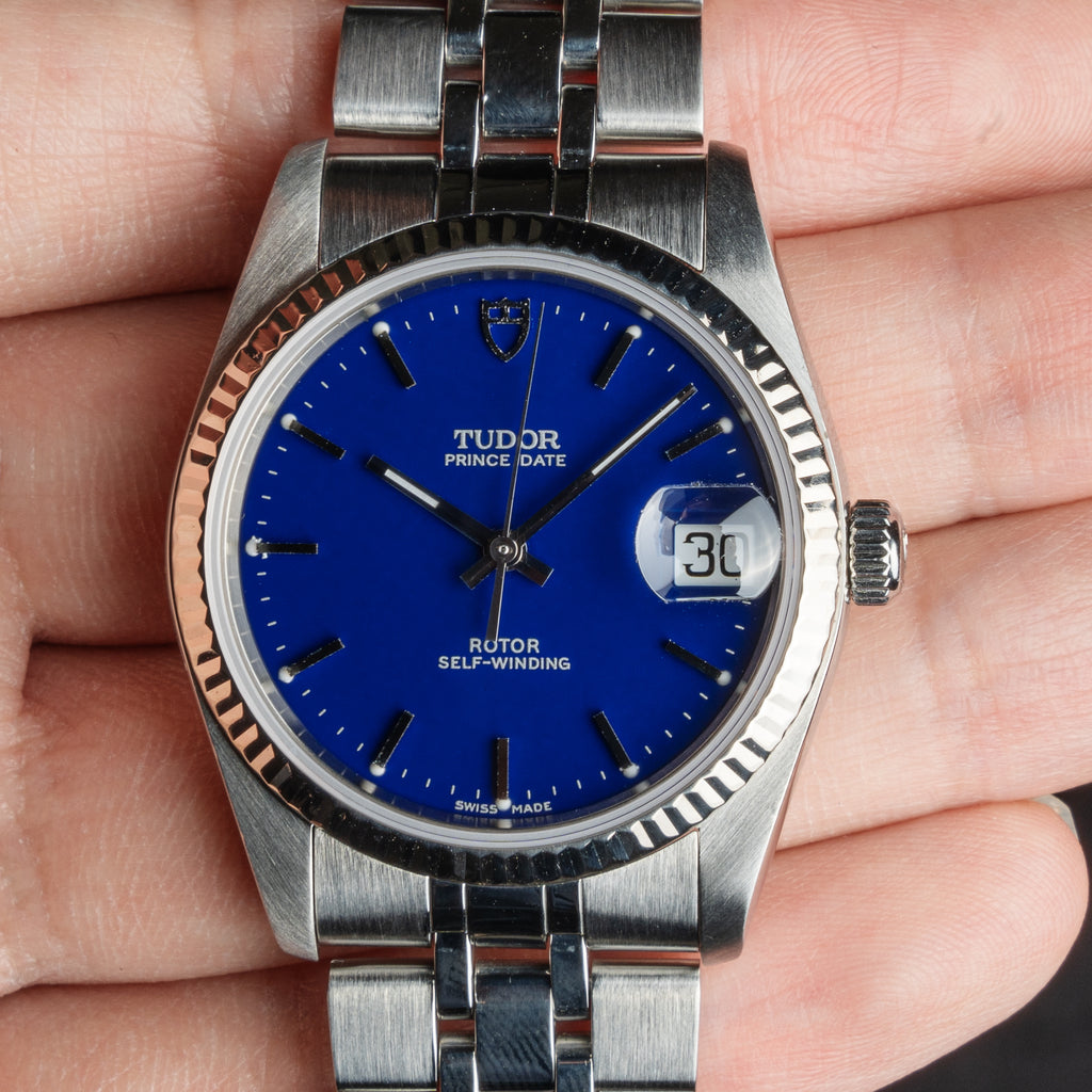 Tudor "Yves Klein Blue" Prince Date 74034