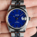 Tudor "Yves Klein Blue" Prince Date 74034