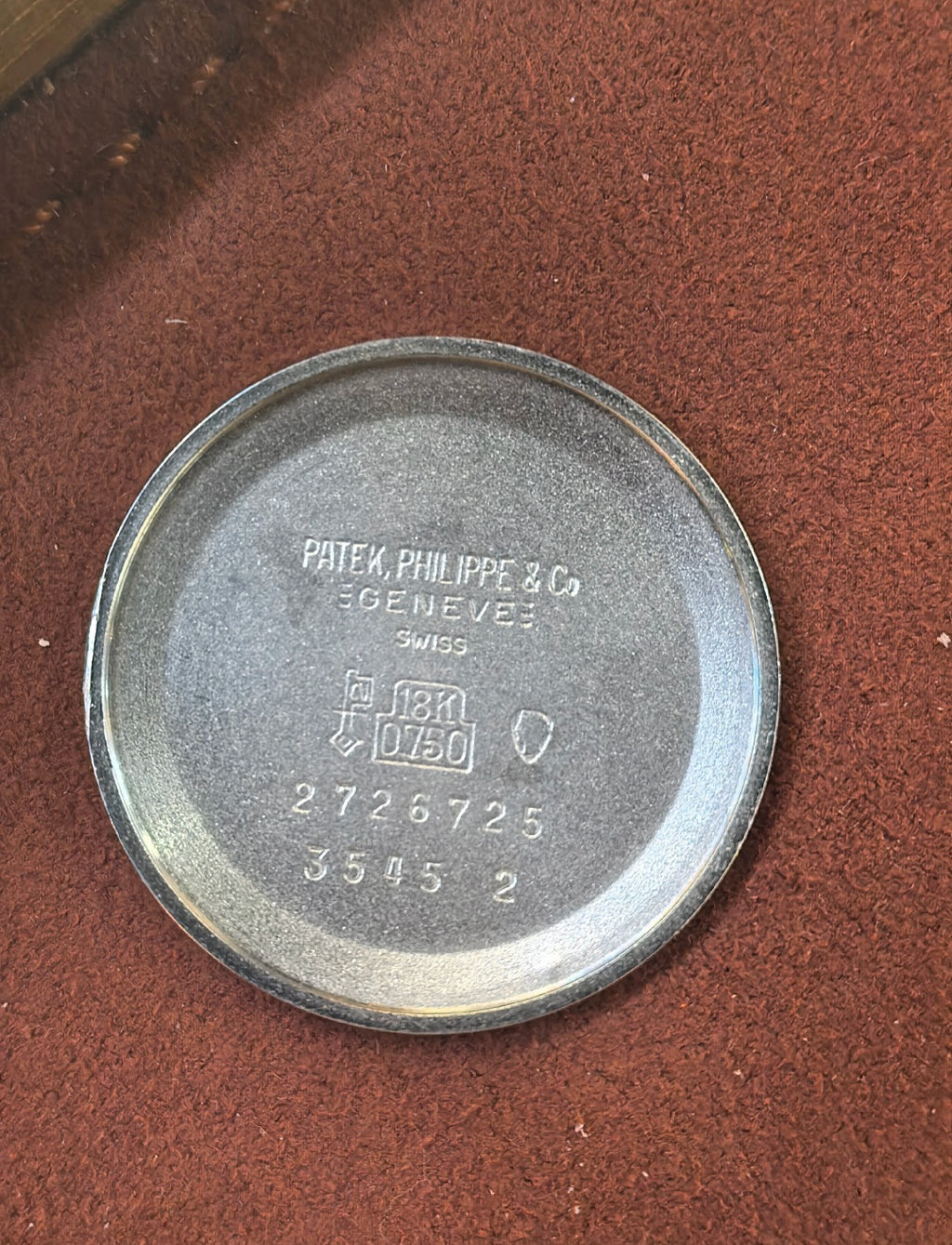 Patek Philippe 3545 Ellipse 18K White Gold 1970s