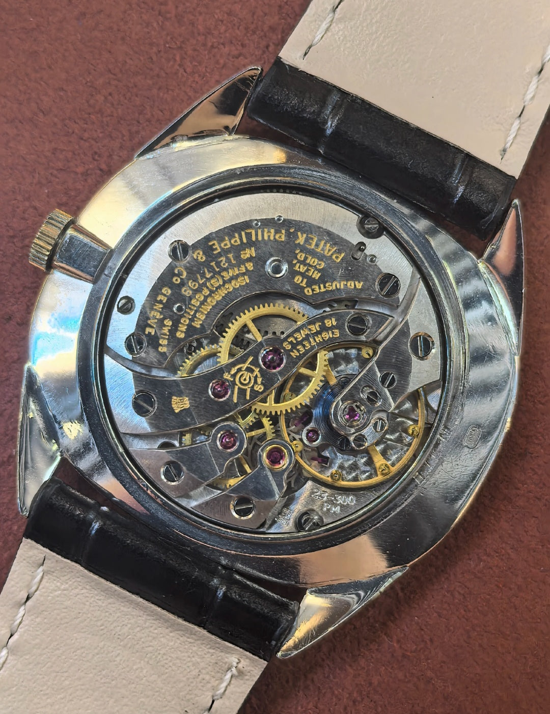 Patek Philippe 3545 Ellipse 18K White Gold 1970s