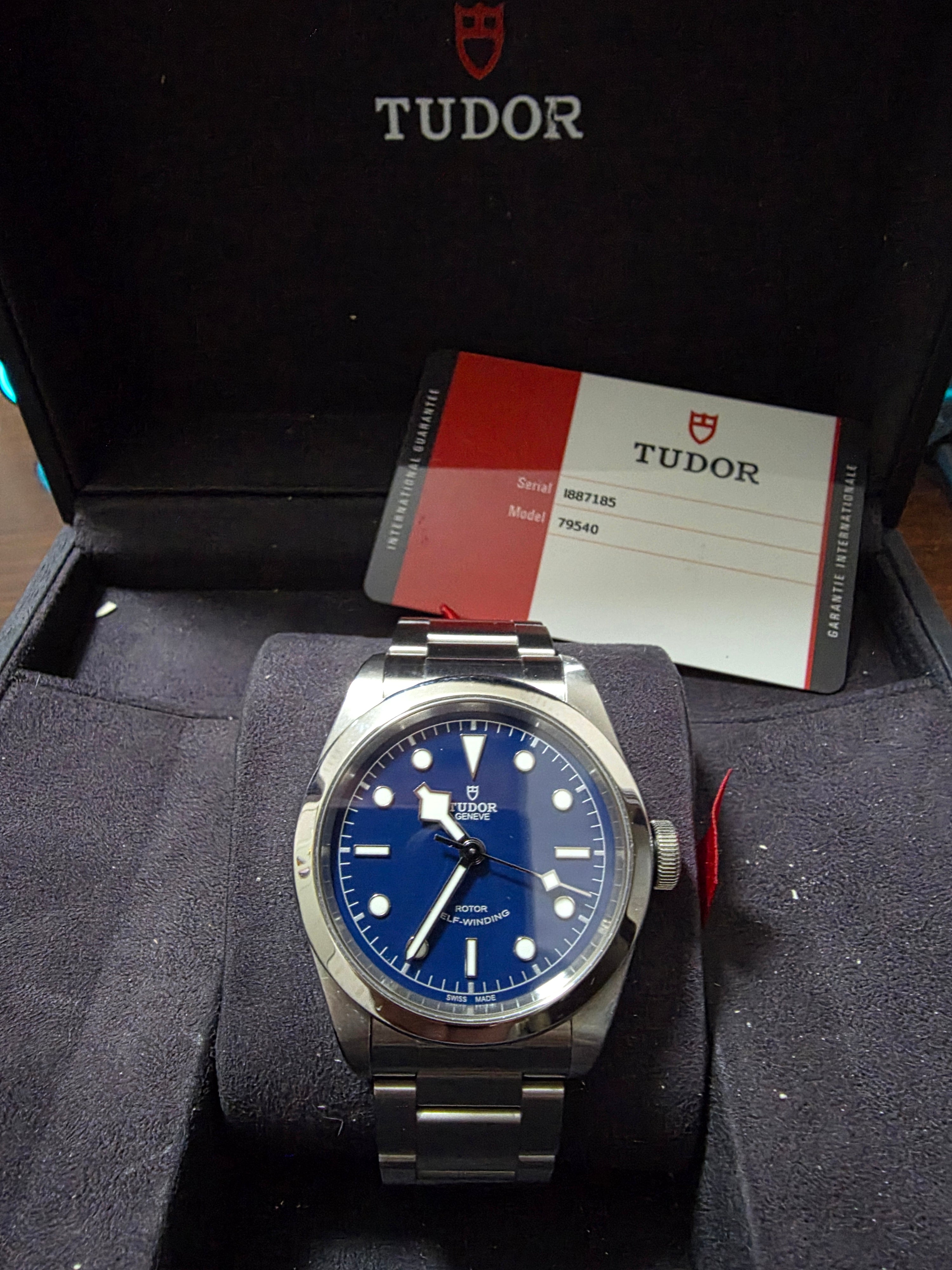 Tudor Heritage Black Bay 41 79540 Full Set