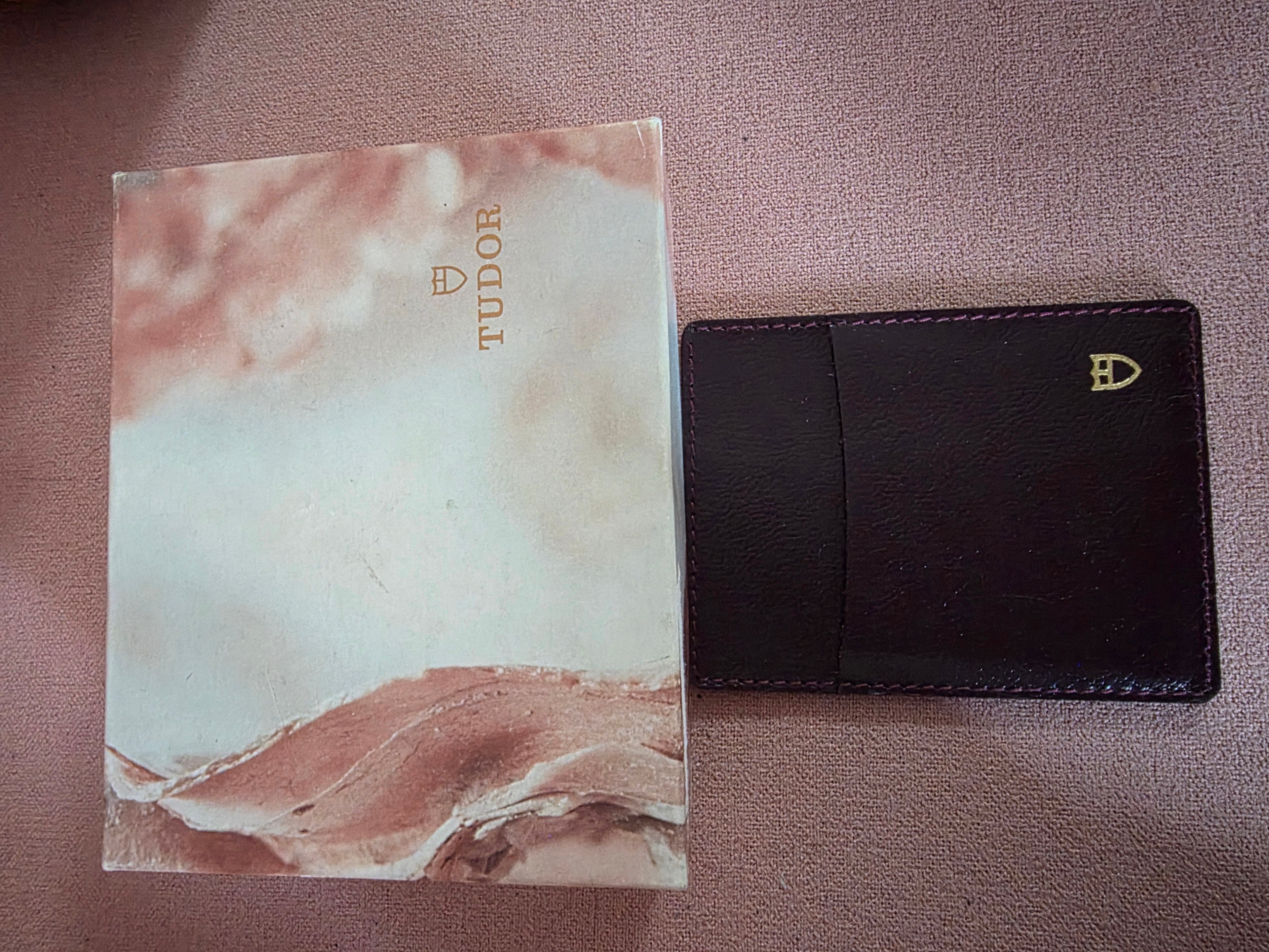 NOS Tudor Prince Date 74033 Linen Dial w/ Box & Papers