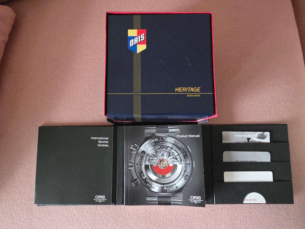 Oris Divers Sixty Five Blue 42mm Full Set