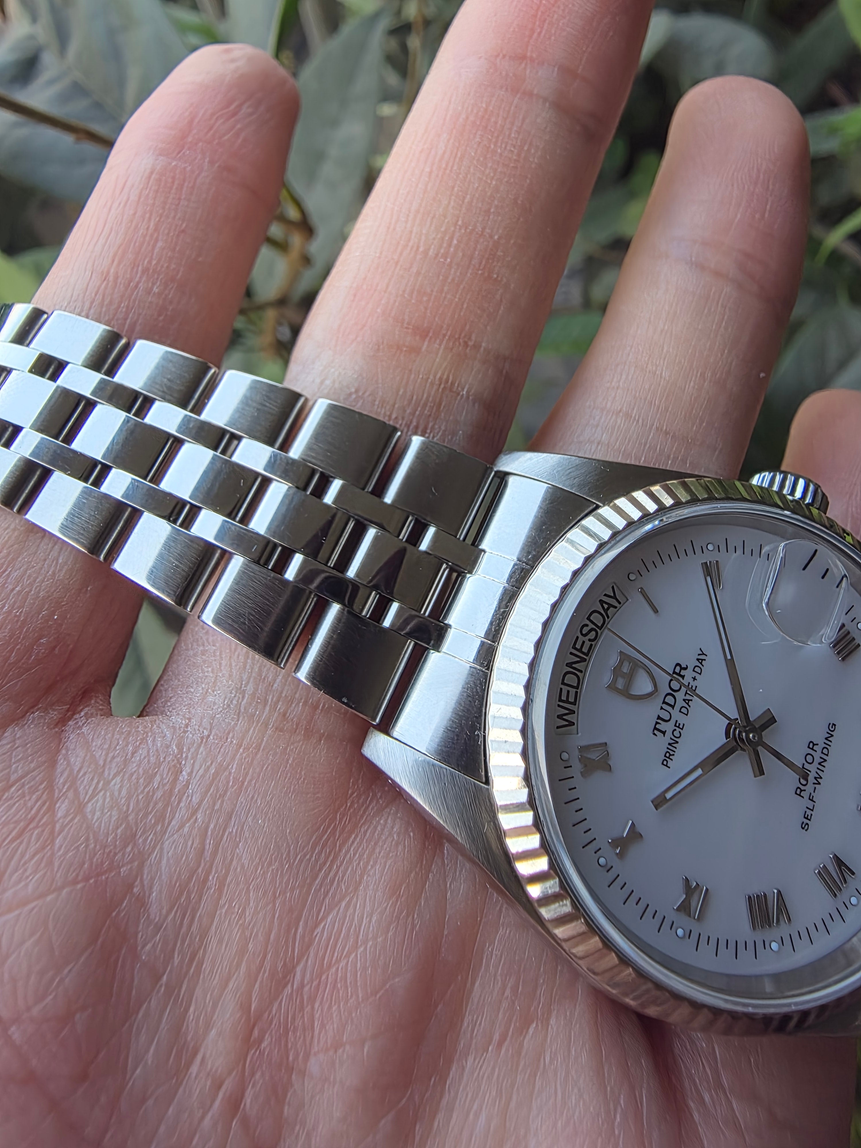 2020 Tudor Prince Date Day 76214 White Roman Dial Full Set