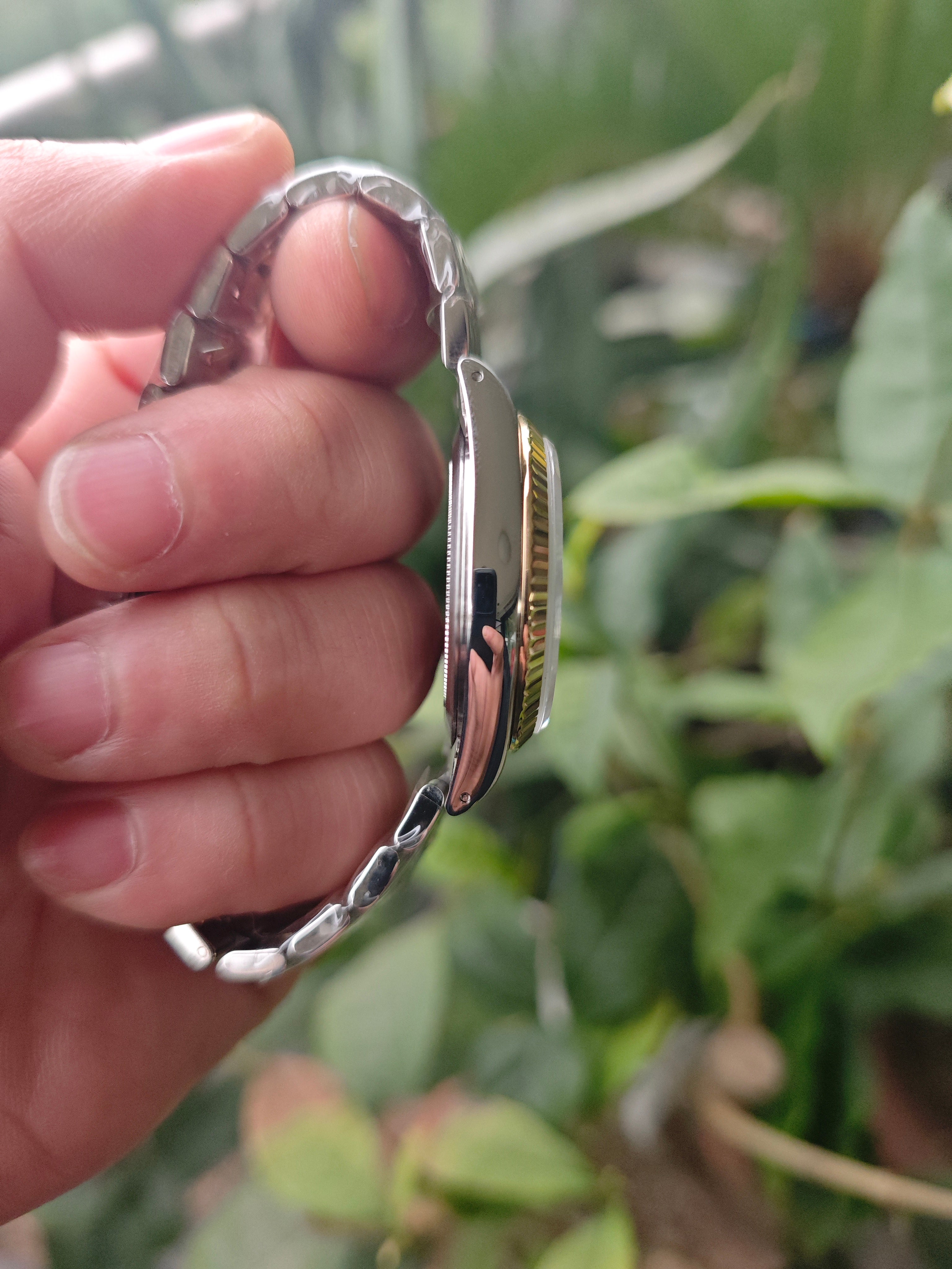 Tudor Prince Date Day 76213 White Roman Dial Full Set