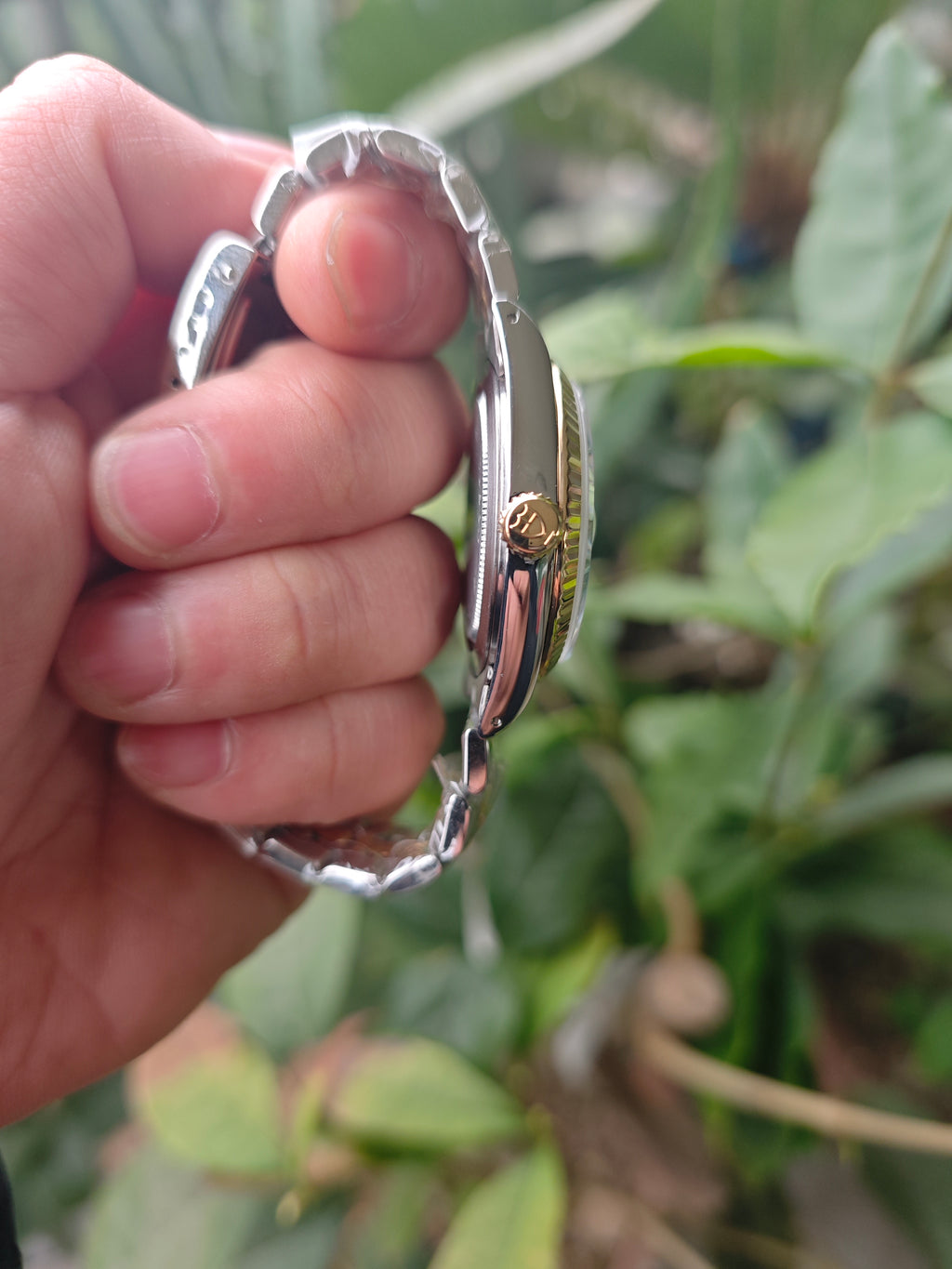 Tudor Prince Date Day 76213 White Roman Dial Full Set