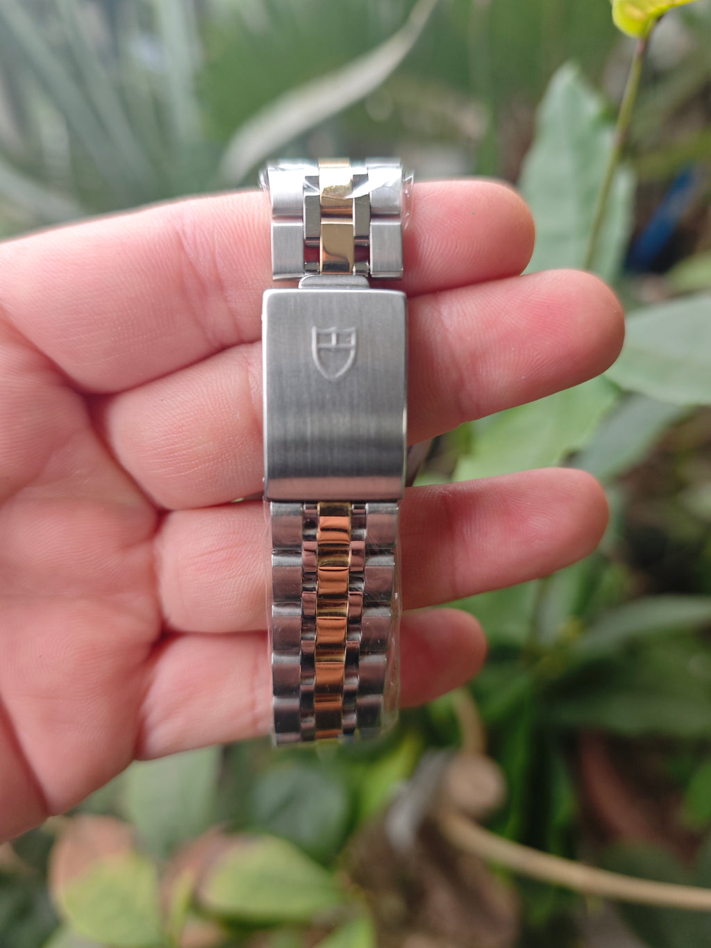 Tudor Prince Date Day 76213 White Roman Dial Full Set