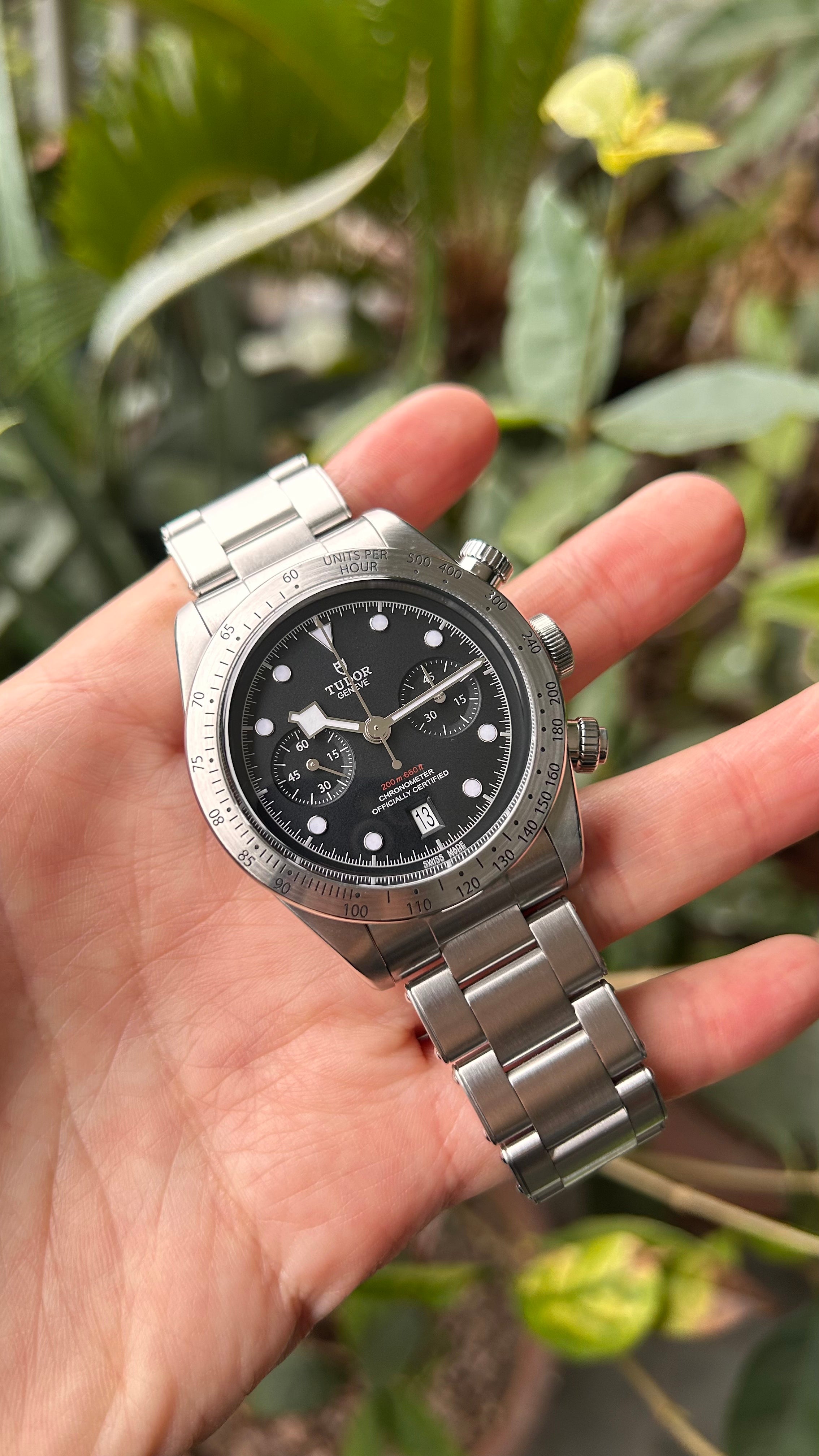 Tudor Heritage Black Bay Chrono 79350 41mm Full Set