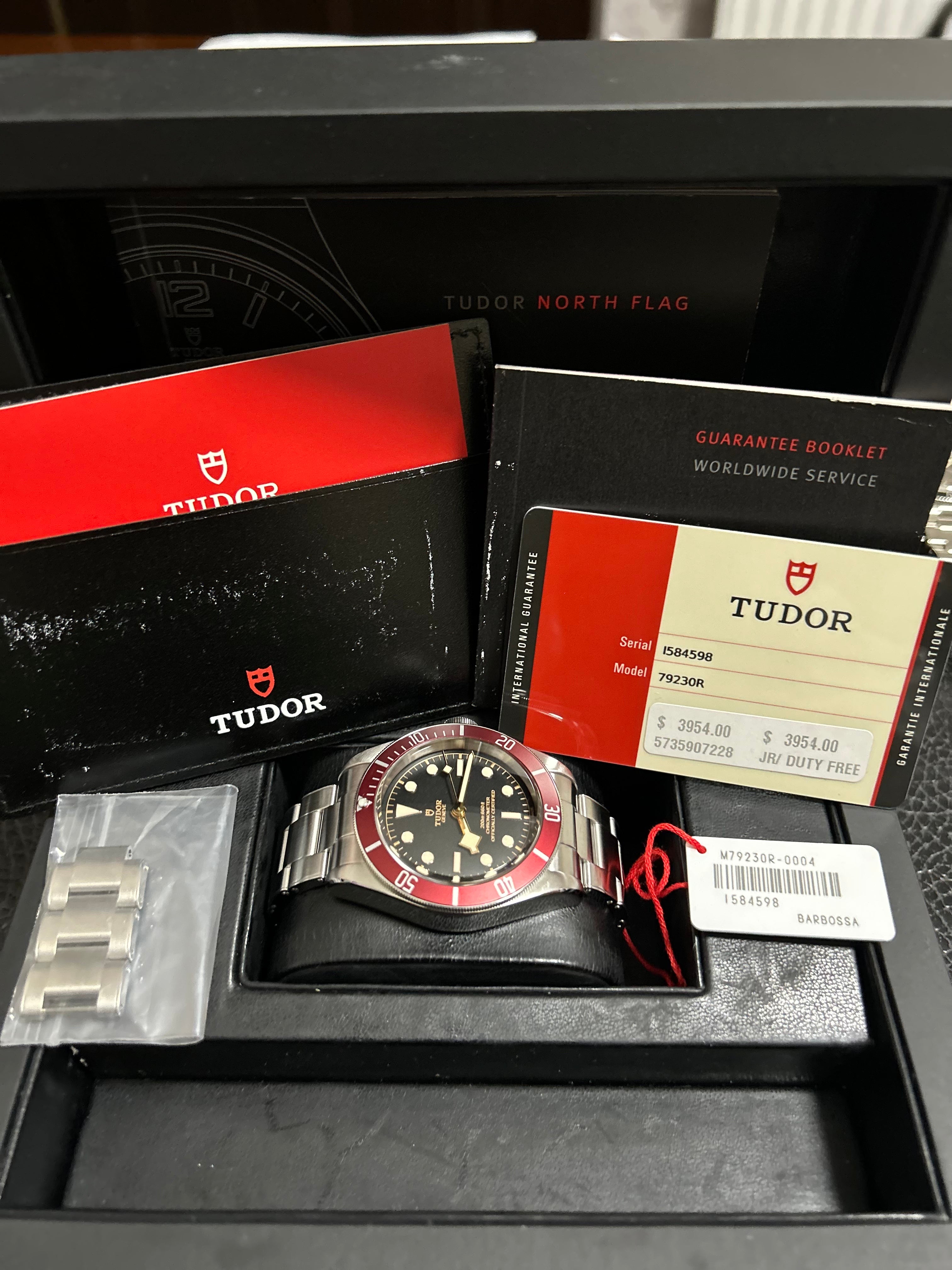Tudor Heritage Black Bay 41 79230R Full Set