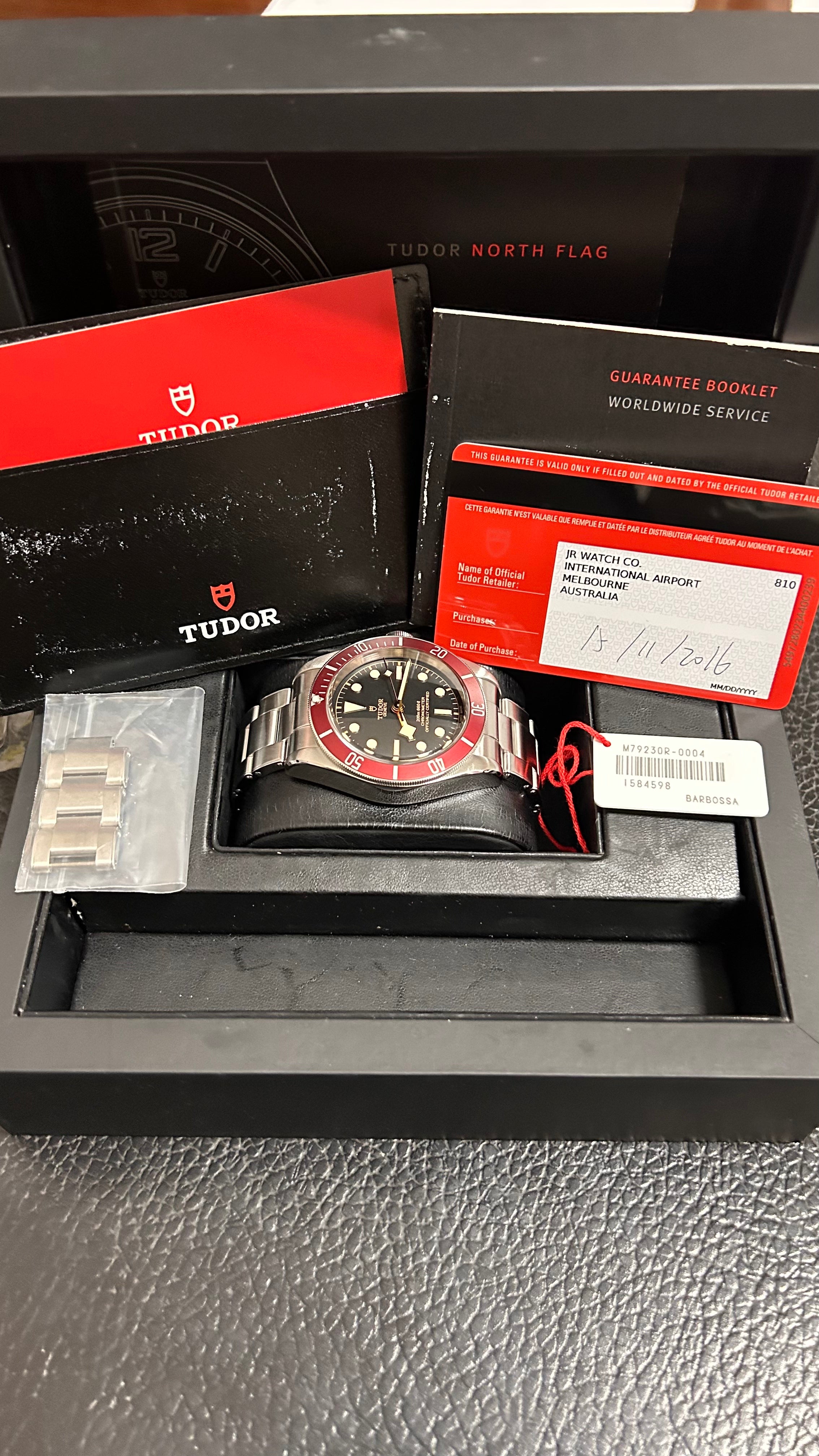 Tudor Heritage Black Bay 41 79230R Full Set