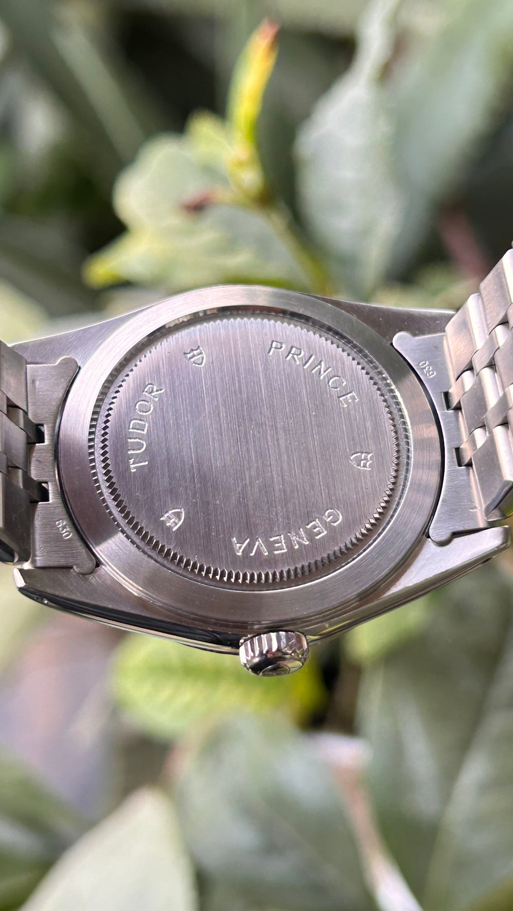 Tudor 76214 Prince Date Day 36mm Linen Dial Full Set