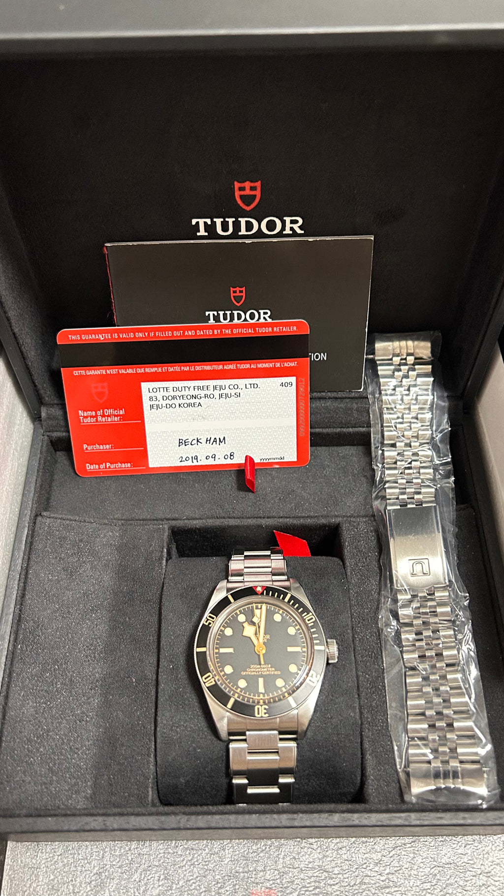 Tudor Black Bay 58 79030N 39mm Full Set