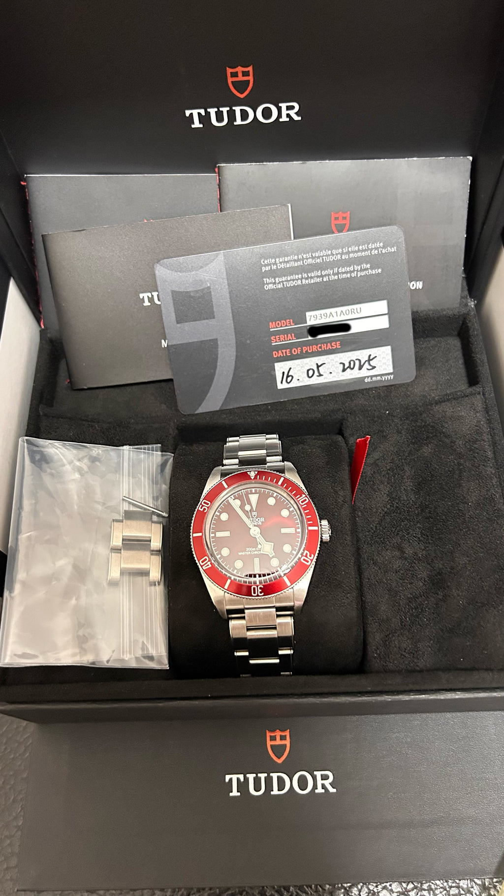 2025.05 Tudor Black Bay 58 Burgundy 7939A1A0RU Full Set