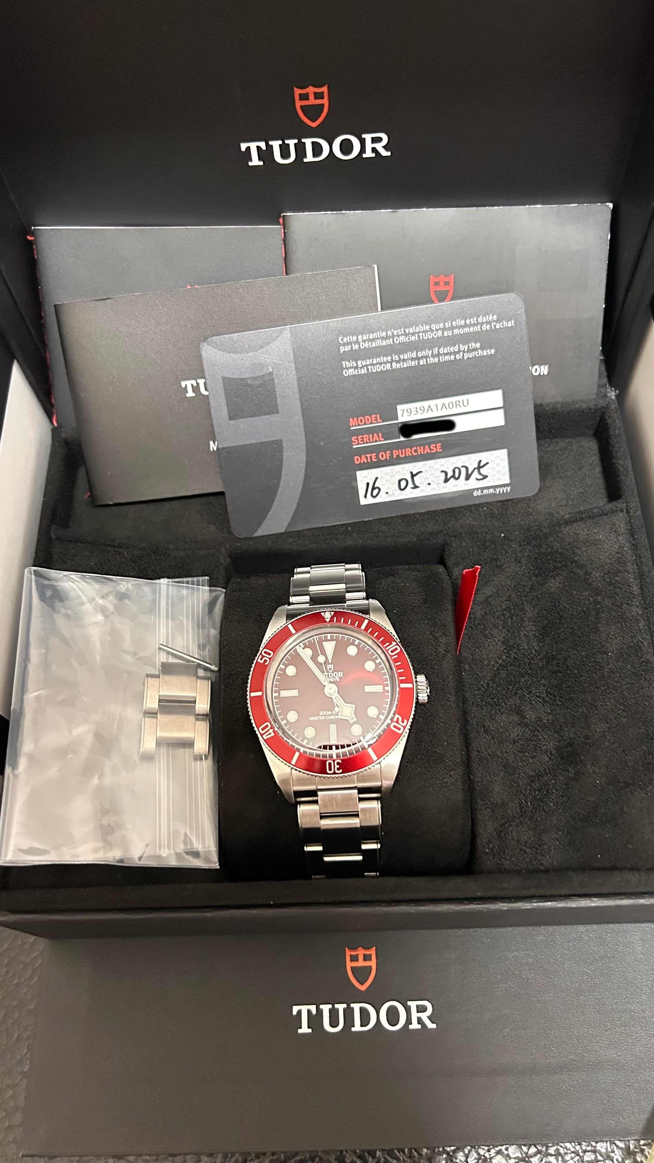 2025.05 Tudor Black Bay 58 Burgundy 7939A1A0RU Full Set