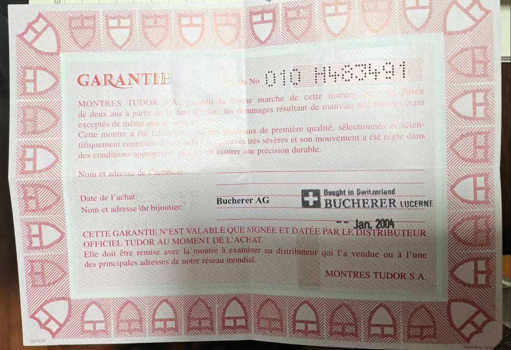 Tudor Prince Date Day 76213 White Roman Dial Full Set